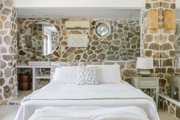 Ang056 - Magnifique maison sur le sable avec plage privée