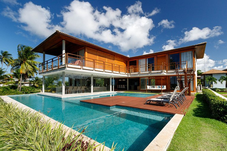 Bah421 - Belle villa en front de mer à Praia Forte