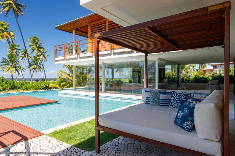 Bah421 - Belle villa en front de mer à Praia Forte