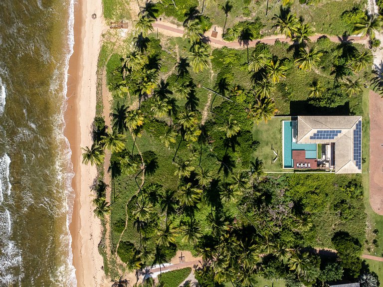 Bah421 - Linda villa frente mar em Praia Forte