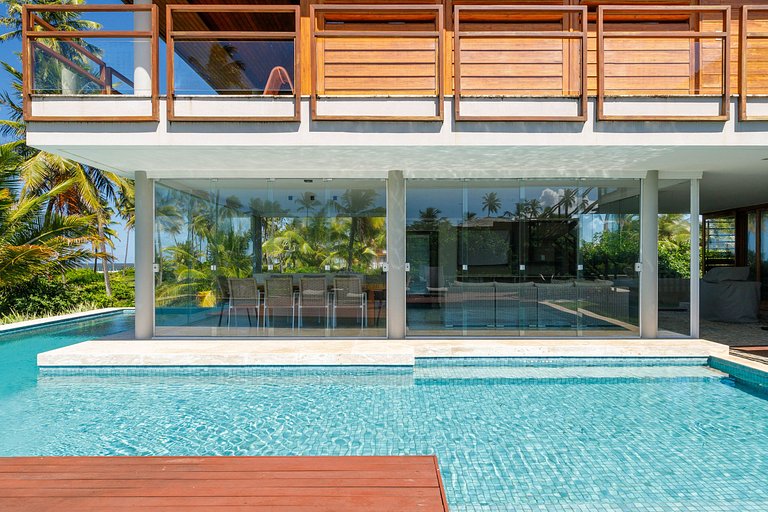 Bah421 - Belle villa en front de mer à Praia Forte