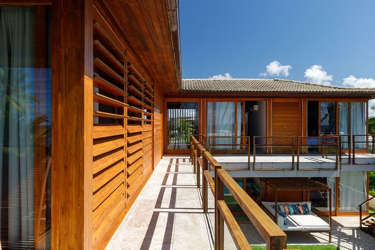 Bah421 - Hermosa villa frente al mar en Praia Forte