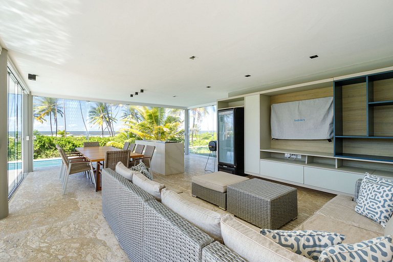 Bah421 - Belle villa en front de mer à Praia Forte