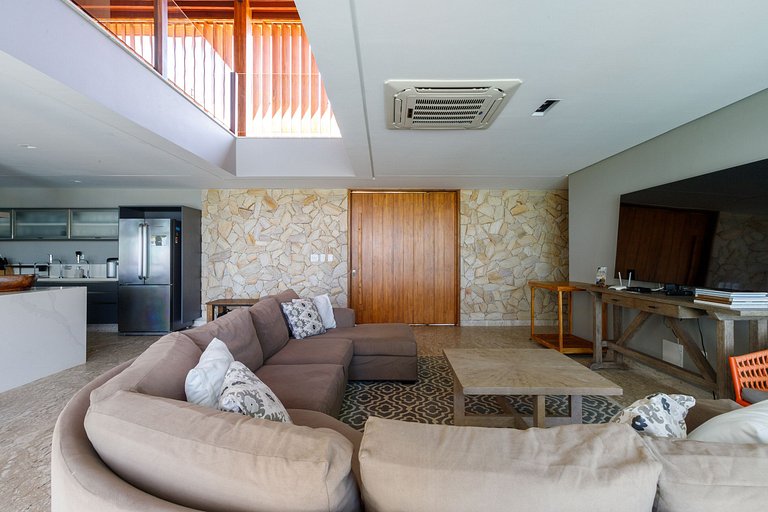 Bah421 - Linda villa frente mar em Praia Forte