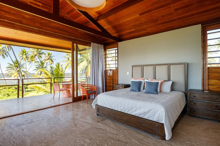 Bah421 - Belle villa en front de mer à Praia Forte