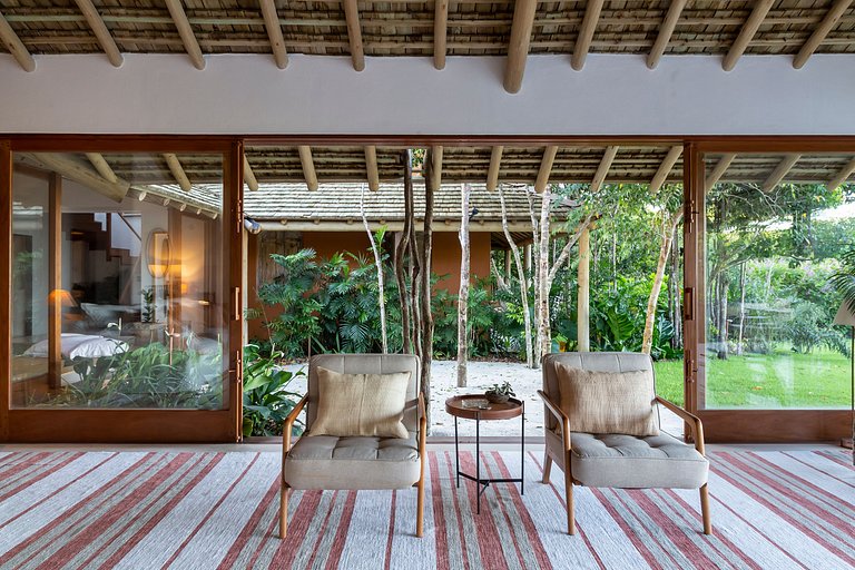 Bah085 - Villa vista mar perto do Rio da Barra