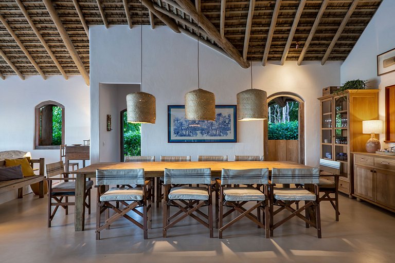 Bah085 - Villa vista mar perto do Rio da Barra