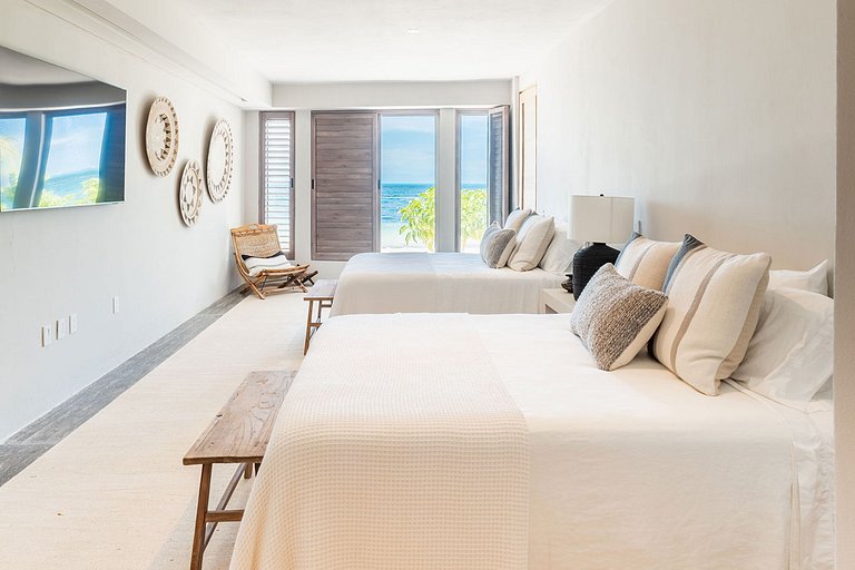 Can003 - Villa de luxo à beira-mar em Cancún