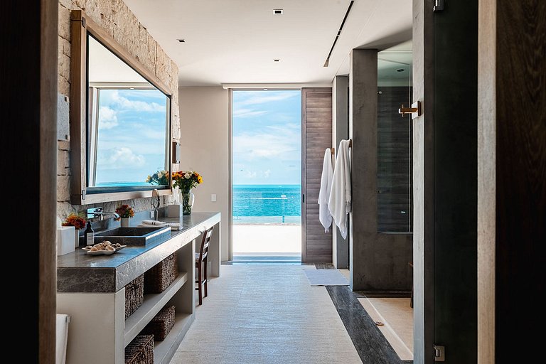 Can003 - Villa de luxo à beira-mar em Cancún