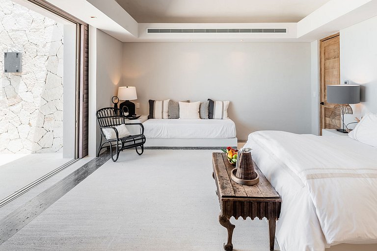 Can003 - Villa de luxo à beira-mar em Cancún