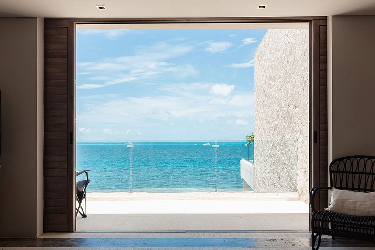 Can003 - Villa de luxo à beira-mar em Cancún