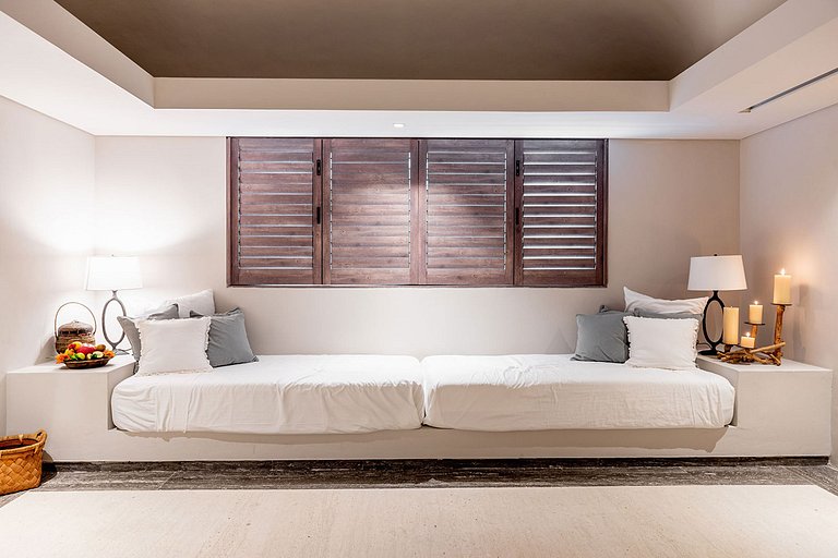 Can003 - Villa de luxo à beira-mar em Cancún