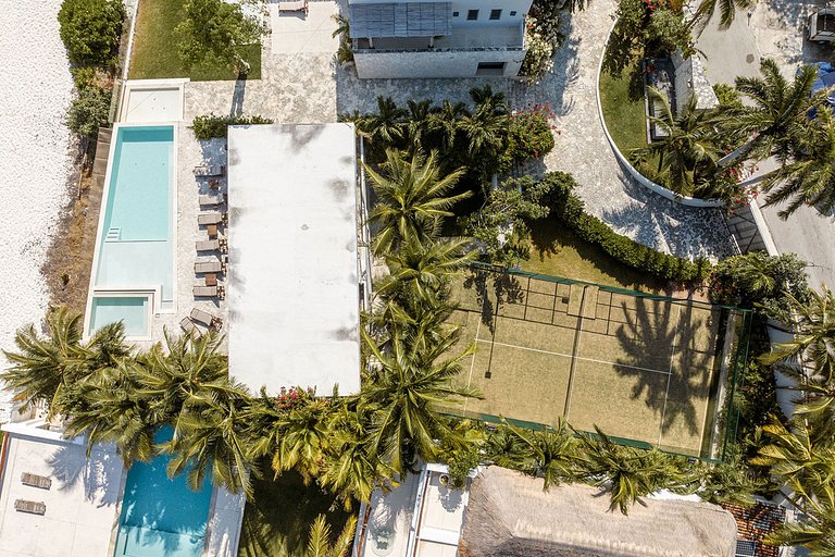 Can003 - Villa de luxo à beira-mar em Cancún