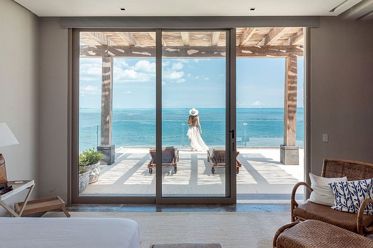 Can003 - Villa de luxo à beira-mar em Cancún