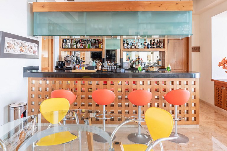 Can005 - Villa de luxo na praia em Cancún