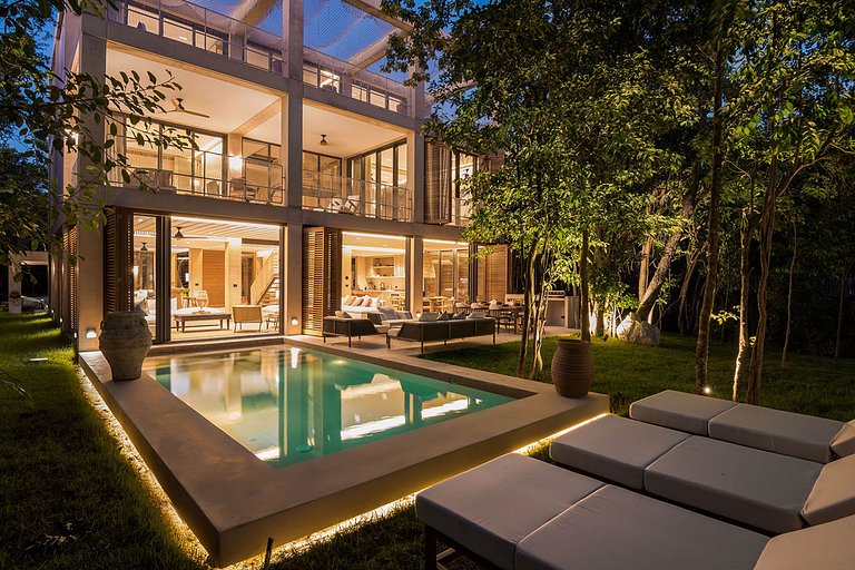 Pcr018 - Villa luxuosa em Playa del Carmen