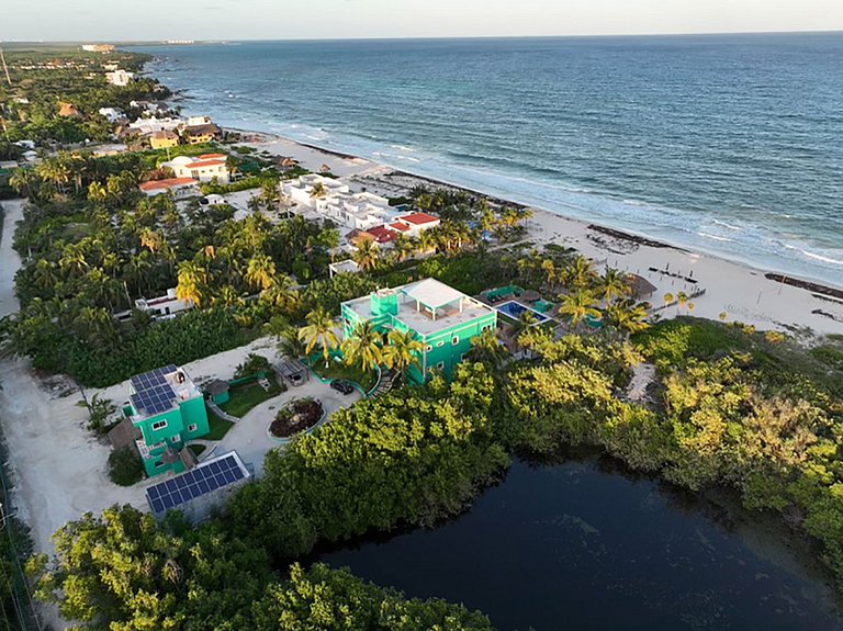 Pmo003 - Villa de villégiature de luxe à Puerto Morelos