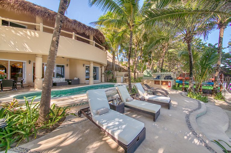 Tul006 - Lujosa villa dúplex con piscina en Tulum