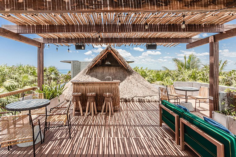 Tul010 - Fabulosa Villa frente al mar à Tulum