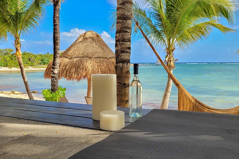 Tul003 - Bela villa à beira-mar com grande piscina em Tulum