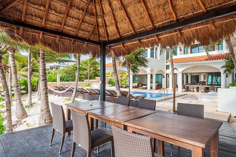 Tul004 - Luxueuse villa en front de mer avec piscine à Tulum