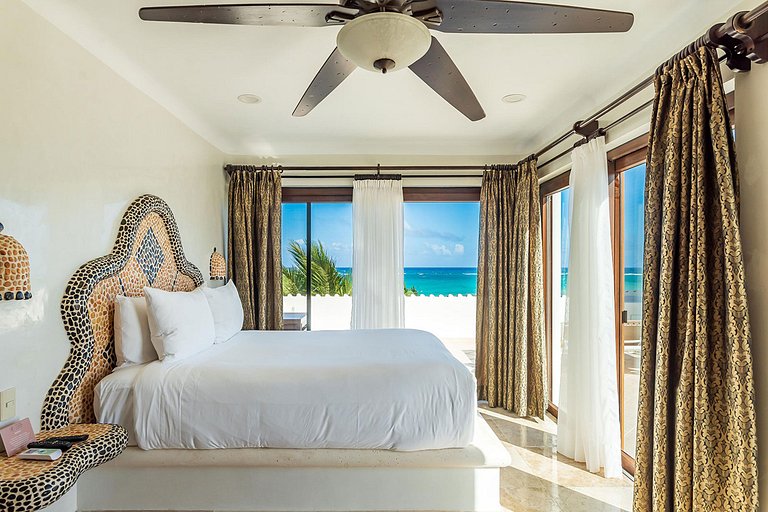 Tul004 - Luxueuse villa en front de mer avec piscine à Tulum