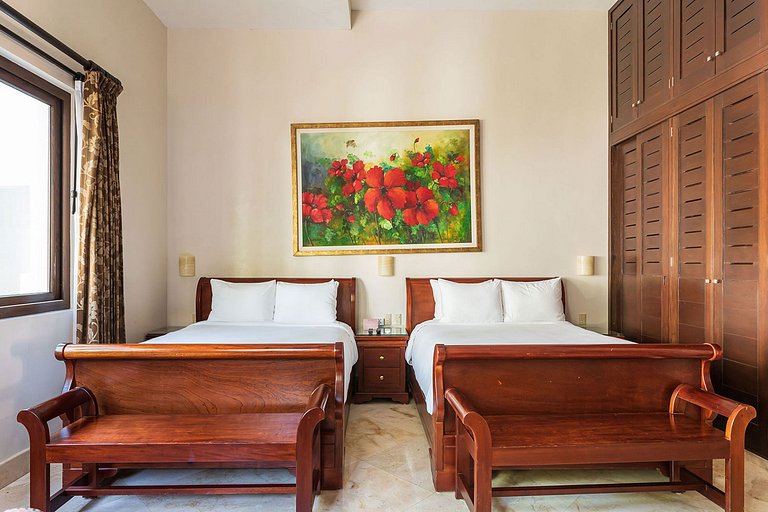 Tul005 - Luxueuse villa en front de mer avec piscine à Tulum
