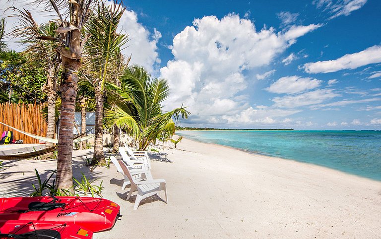Tul023 - Fantastique villa au bord de l'mer à Tulum