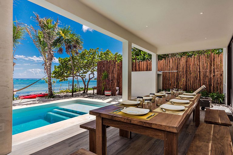 Tul023 - Fantastic waterfront home in Tulum