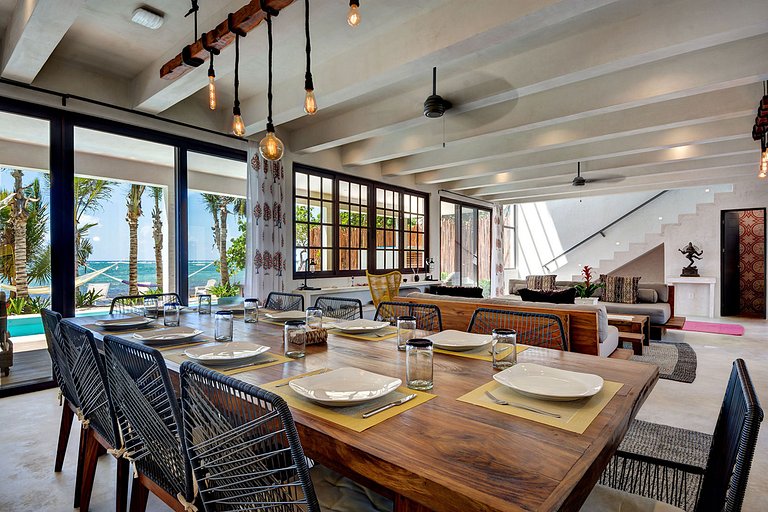 Tul023 - Fantastic waterfront home in Tulum