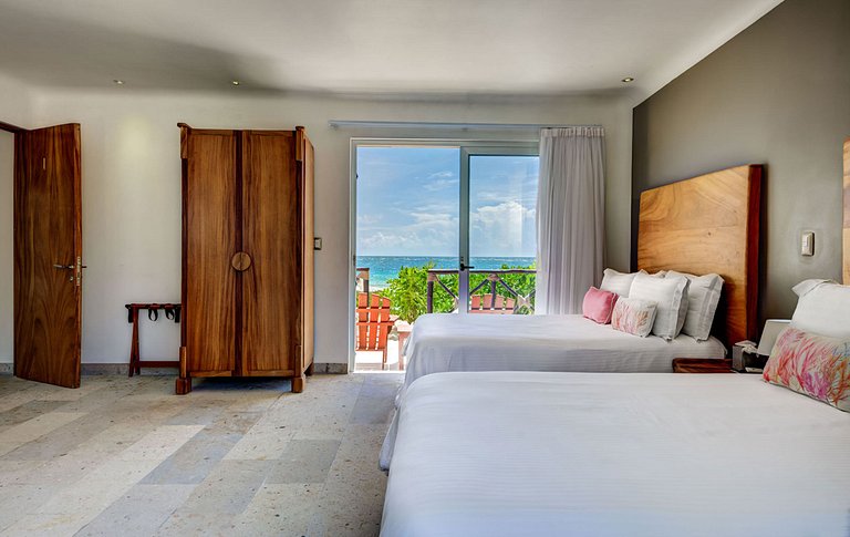 Tul027 - Incroyable villa en front de mer à Tulum