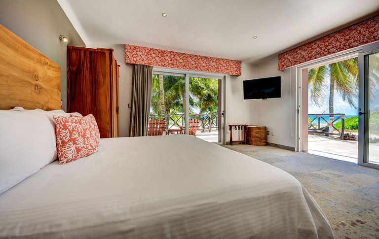Tul027 - Incroyable villa en front de mer à Tulum