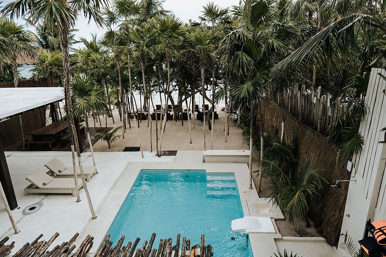 Tul033 - Casa com vista para o mar em Tulum