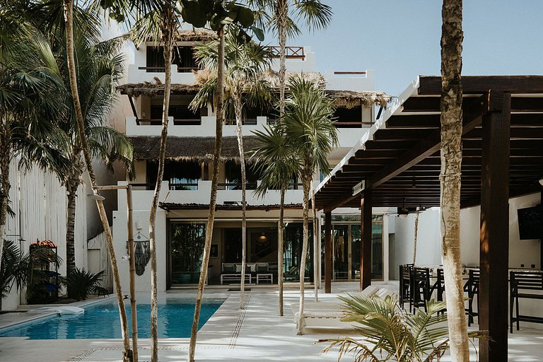 Tul033 - Casa com vista para o mar em Tulum