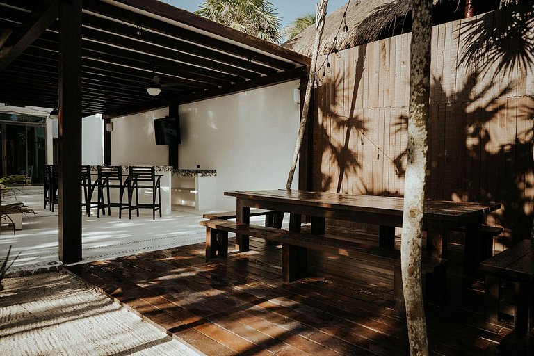 Tul033 - Casa com vista para o mar em Tulum