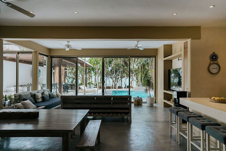 Tul033 - Casa com vista para o mar em Tulum