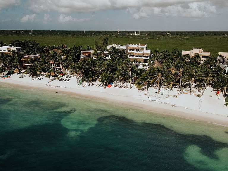 Tul033 - Casa com vista para o mar em Tulum