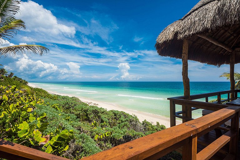 Tul038 - Villa de lujo de 5 recámaras con vista al mar en Tu