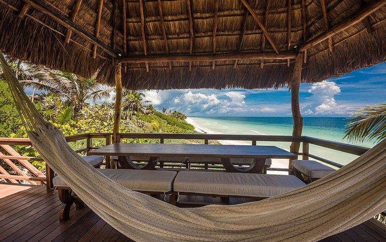 Tul038 - Villa de lujo de 5 recámaras con vista al mar en Tu