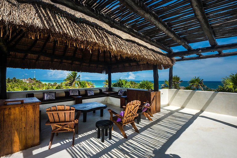 Tul038 - Villa de luxo de 5 quartos com vista para o mar em