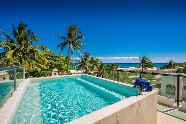 Pcr002 - Villa overlooking the sea in Playa del Carmen