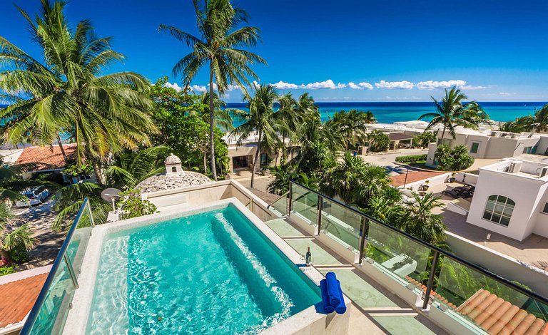 Pcr002 - Villa overlooking the sea in Playa del Carmen