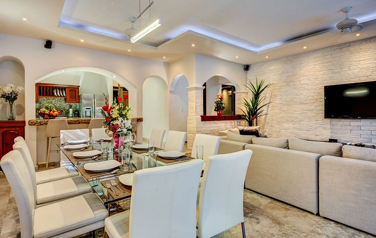 Pcr002 - Villa overlooking the sea in Playa del Carmen