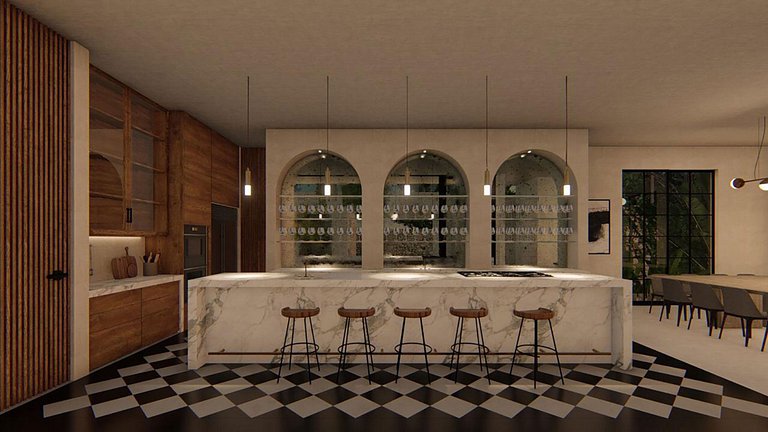 Tul042 - Superbe villa à Tulum avec piscine et home cinéma