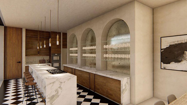 Tul042 - Stunning mansion in Tulum with pool and home cinema