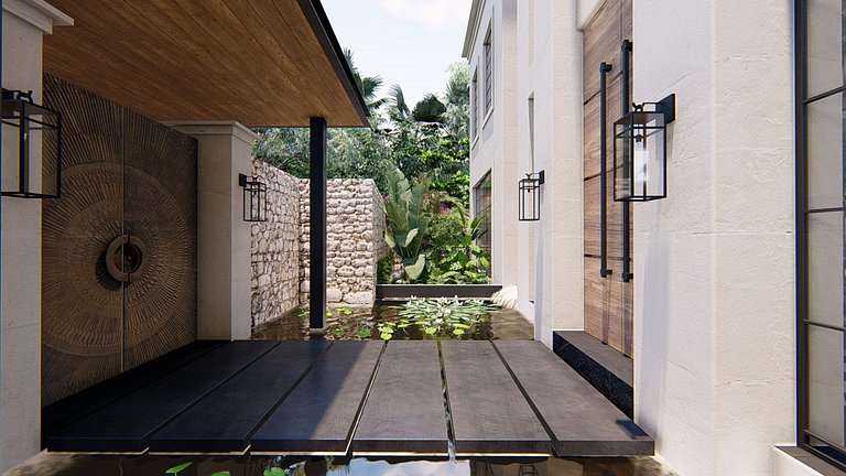 Tul042 - Superbe villa à Tulum avec piscine et home cinéma