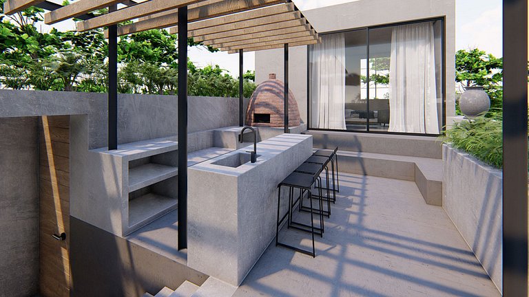 Tul042 - Superbe villa à Tulum avec piscine et home cinéma