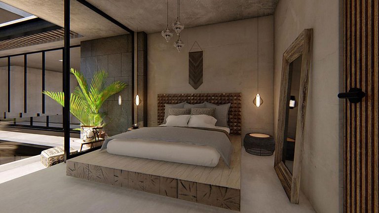 Tul042 - Superbe villa à Tulum avec piscine et home cinéma