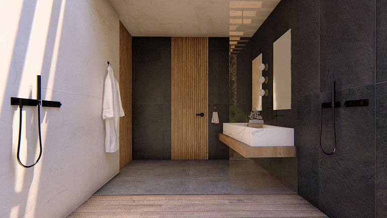 Tul042 - Superbe villa à Tulum avec piscine et home cinéma