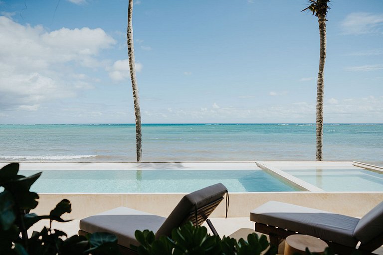 Tul050 - Manoir en bord de mer à Tulum